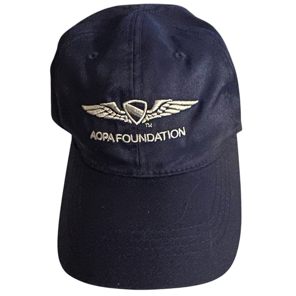 AOPA Foundation Hat Navy Blue - Picture 1 of 6